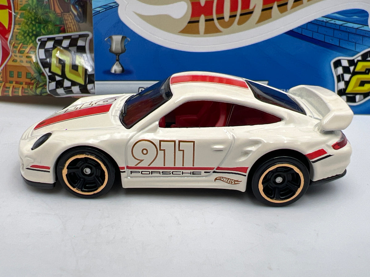 2026 Hot Wheels Mystery Models Series 2 #3 CHASE Porsche 911 GT2 White