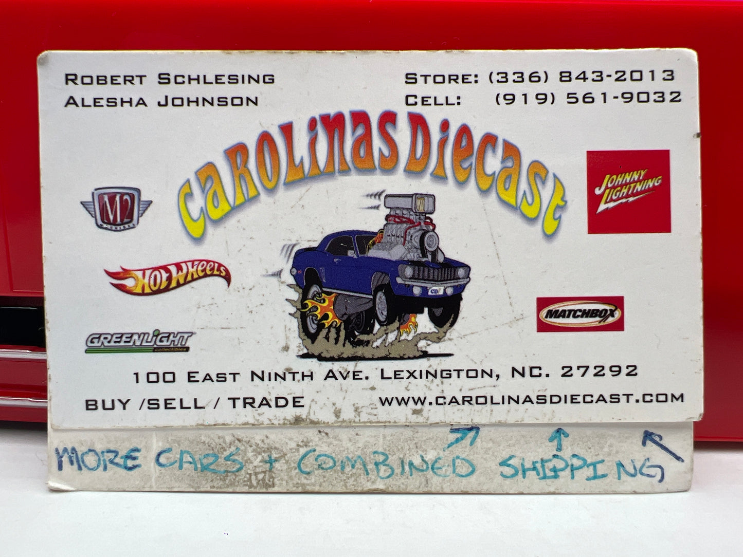 Kinsmart 1/62 Scale Freightliner eCascadia W/Container Red