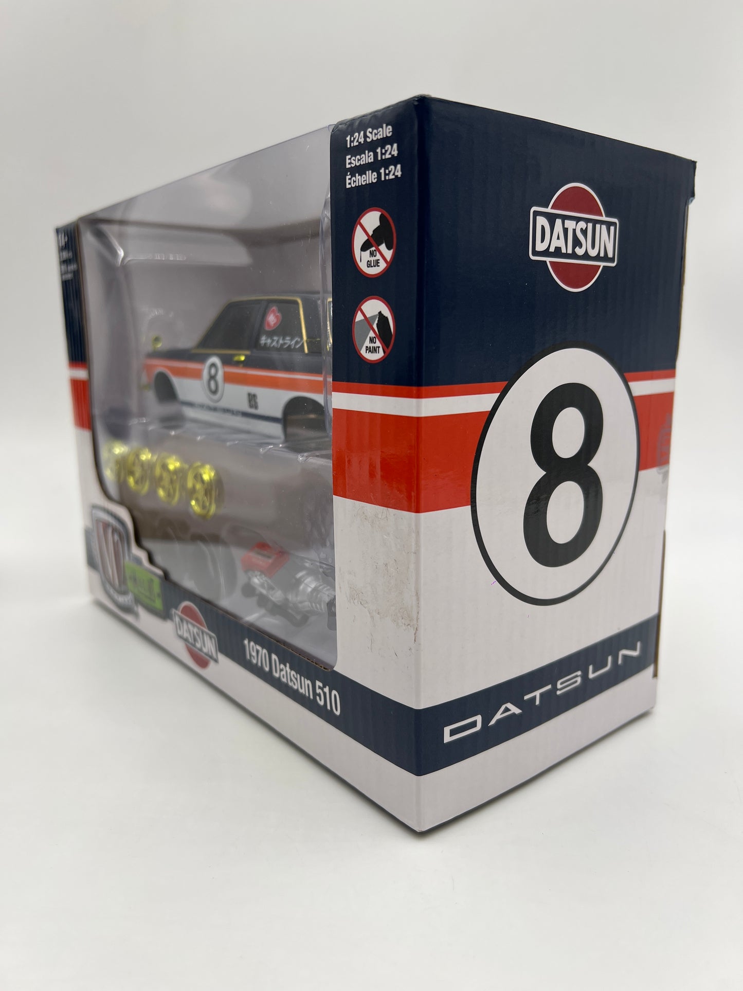 M2 Machines 1:24 Model-Kit CHASE 1/500 1970 Datsun 510