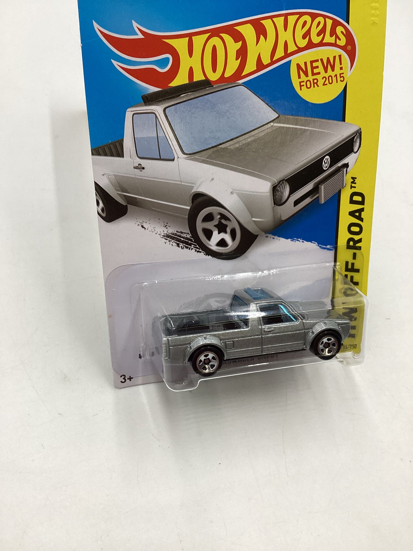 2015 Hot Wheels Off Road #124 Volkswagen Caddy Silver 95F