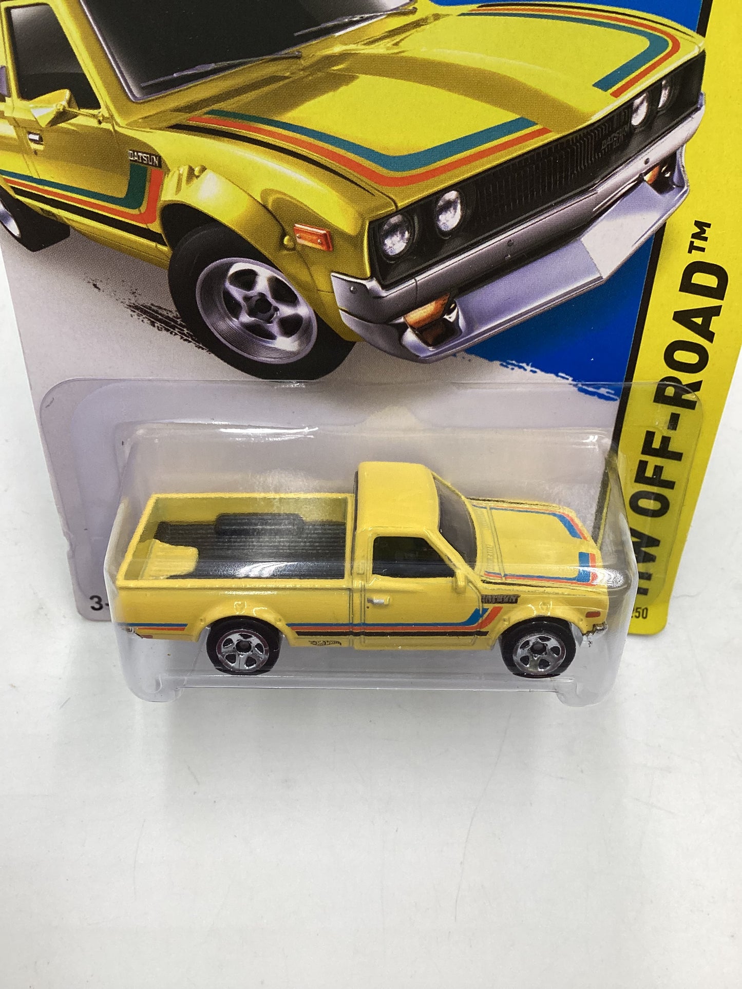 2015 Hot Wheels Kmart Exclusive #125 Datsun 620 Yellow 161A