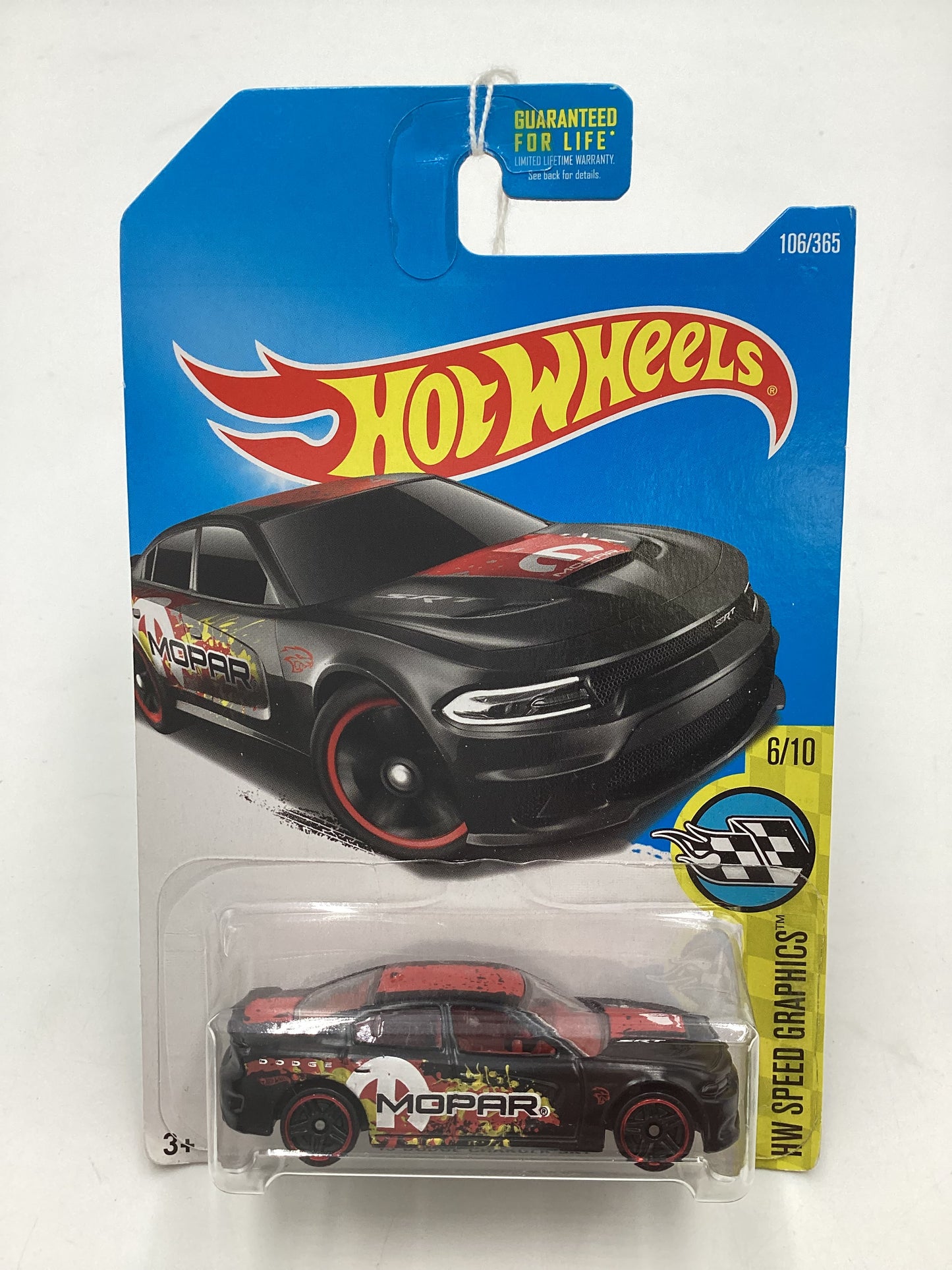 2017 Hot Wheels #106 Speed Graphics 15 Dodge Charger SRT Black 39E