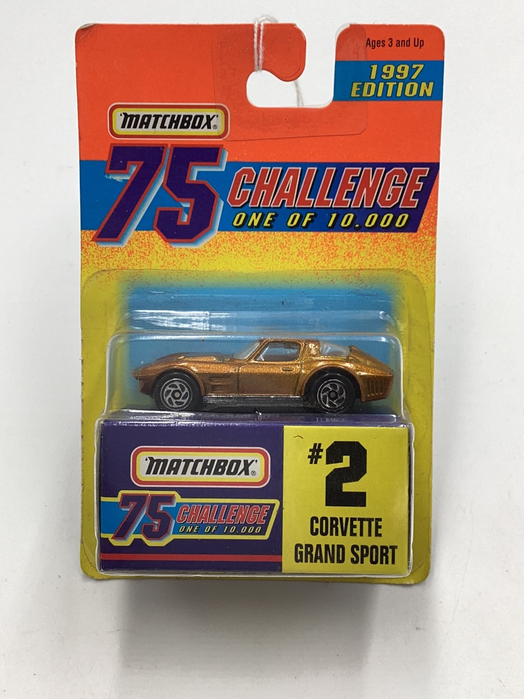 Matchbox 75 Challenge #2 Corvette Grand Sport 163l