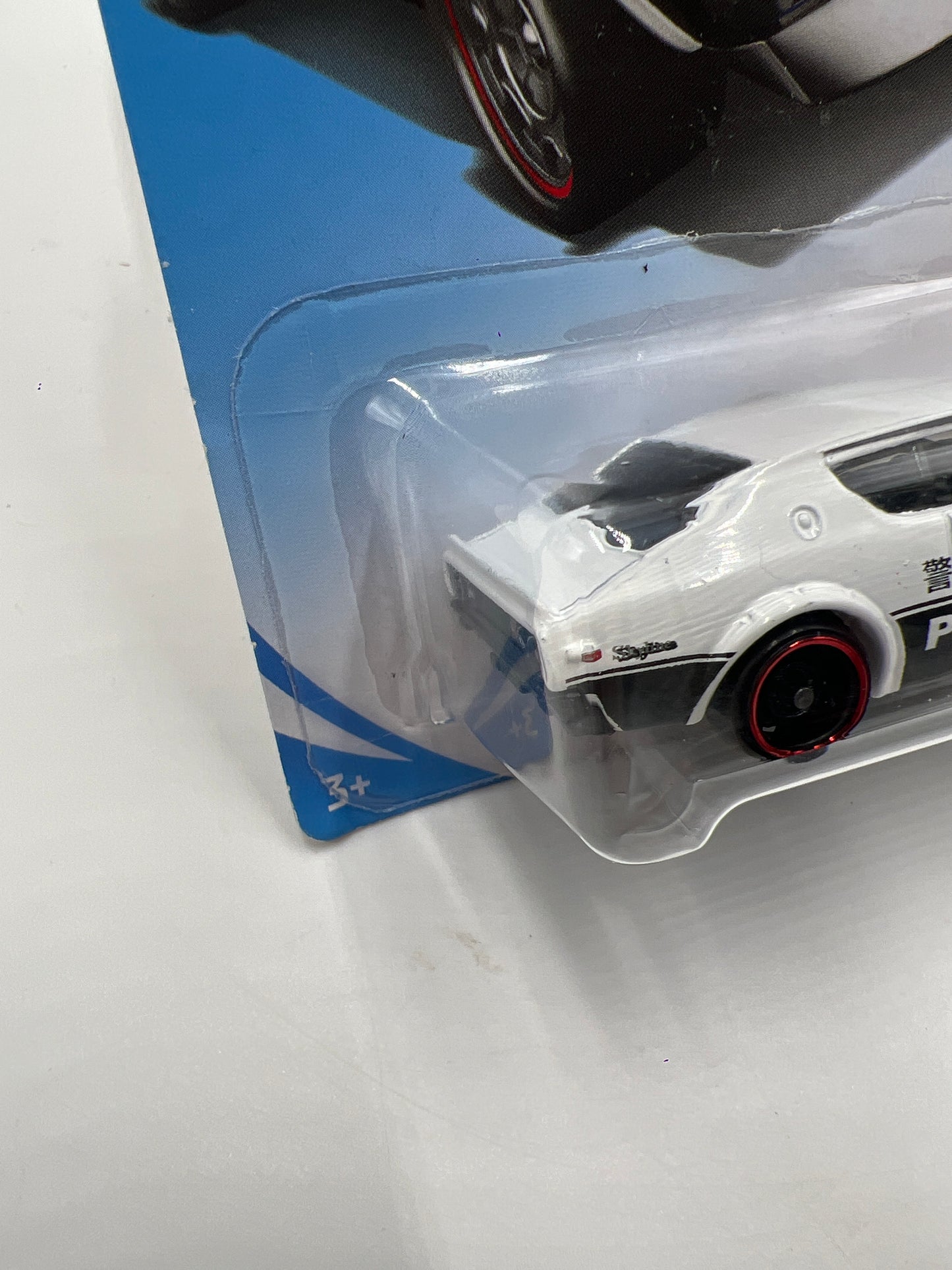 2019 Hot Wheels HW Rescue #160 Nissan Skyline 2000 GT-R Police Black/White 82E