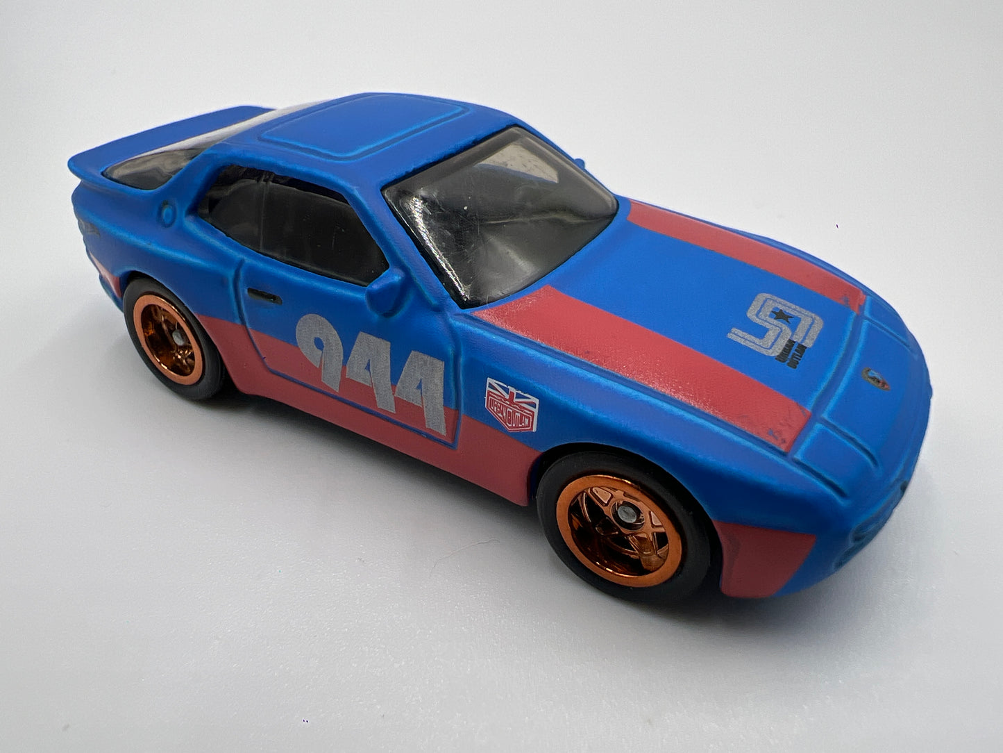 Hot Wheels 89 Porsche 944 Turbo Blue CUSTOM