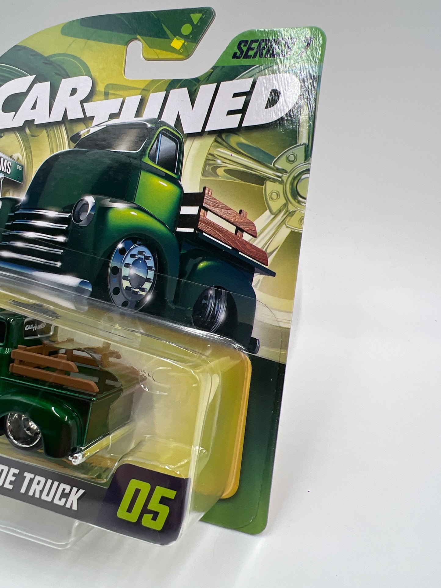 MGA Car Tuned Series 7 #5 50 Chevy COE Truck Green