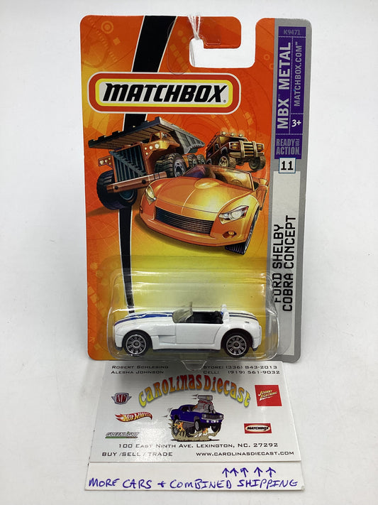 Matchbox #11 MBX Metal Ford Shelby Cobra Concept 31G