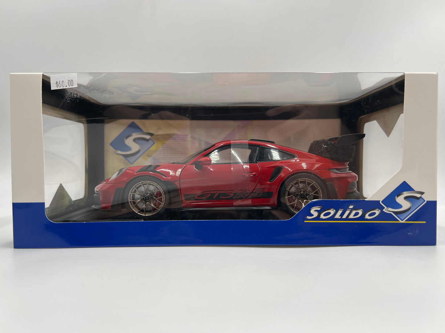 Solido 1:18 Scale Porsche 911 GT3 RS Red