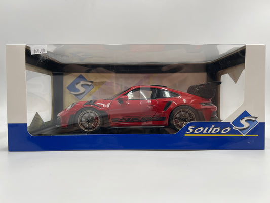 Solido 1:18 Scale Porsche 911 GT3 RS Red
