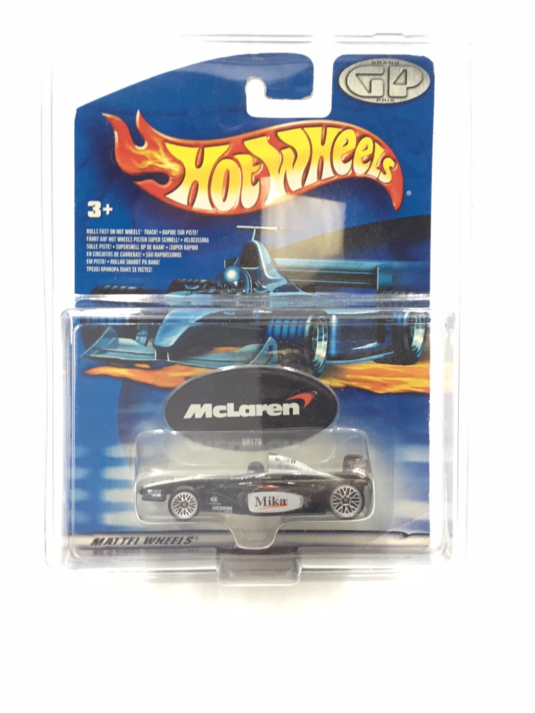 hot wheels McLaren Grand Prix with driver & protector