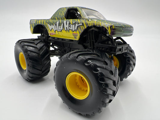 Hot Wheels 1:64 Monster Jam Small Wheel/Metal Base Wild Hair Loose