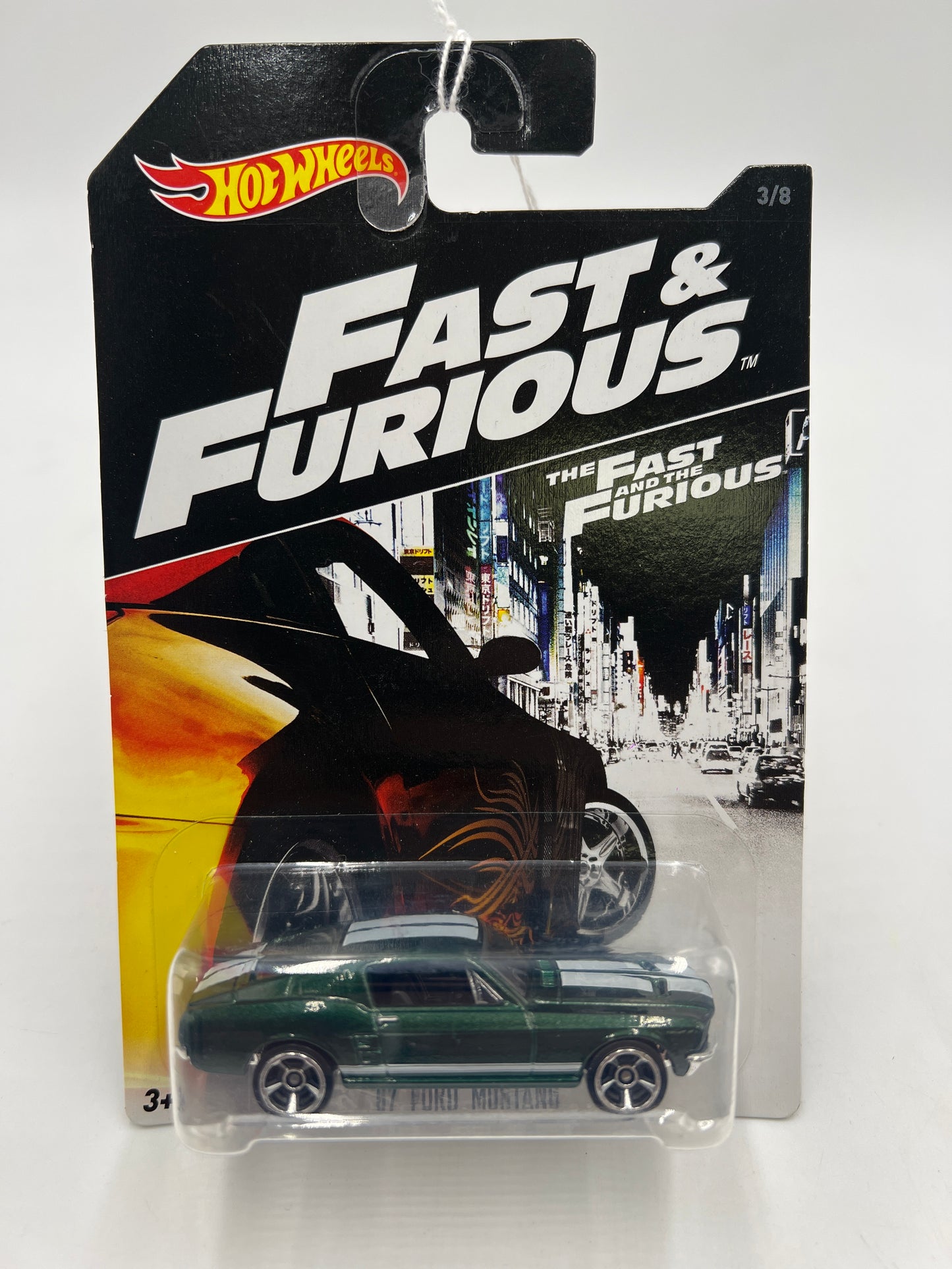 2016 Hot Wheels Fast and Furious #3 67 Ford Mustang Green 71C