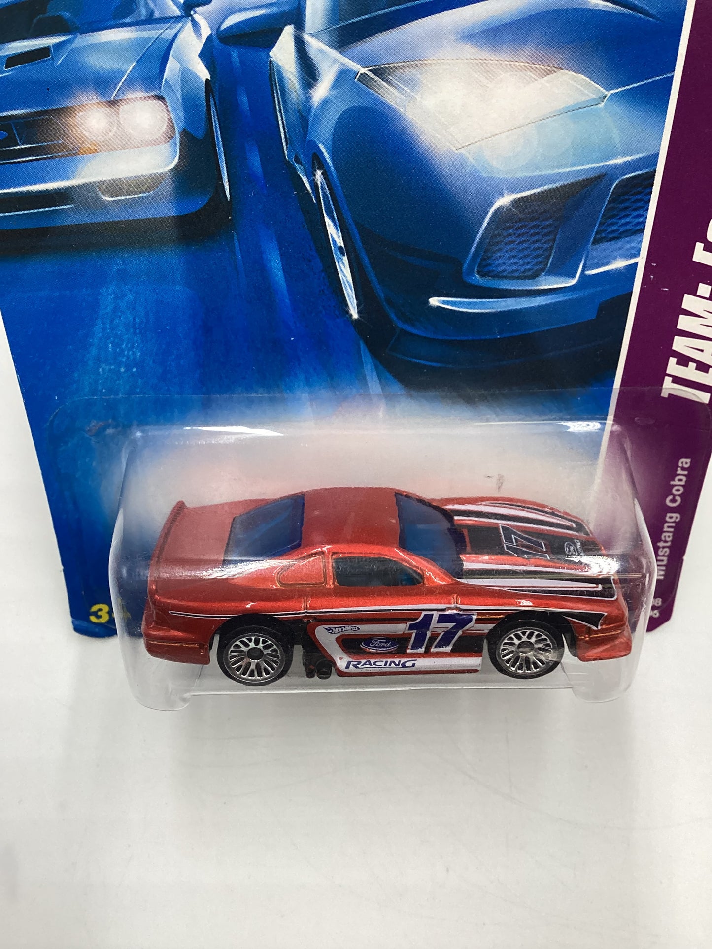 2008 Hot Wheels HW Team: Ford Racing #143 Mustang Cobra Orange 26i