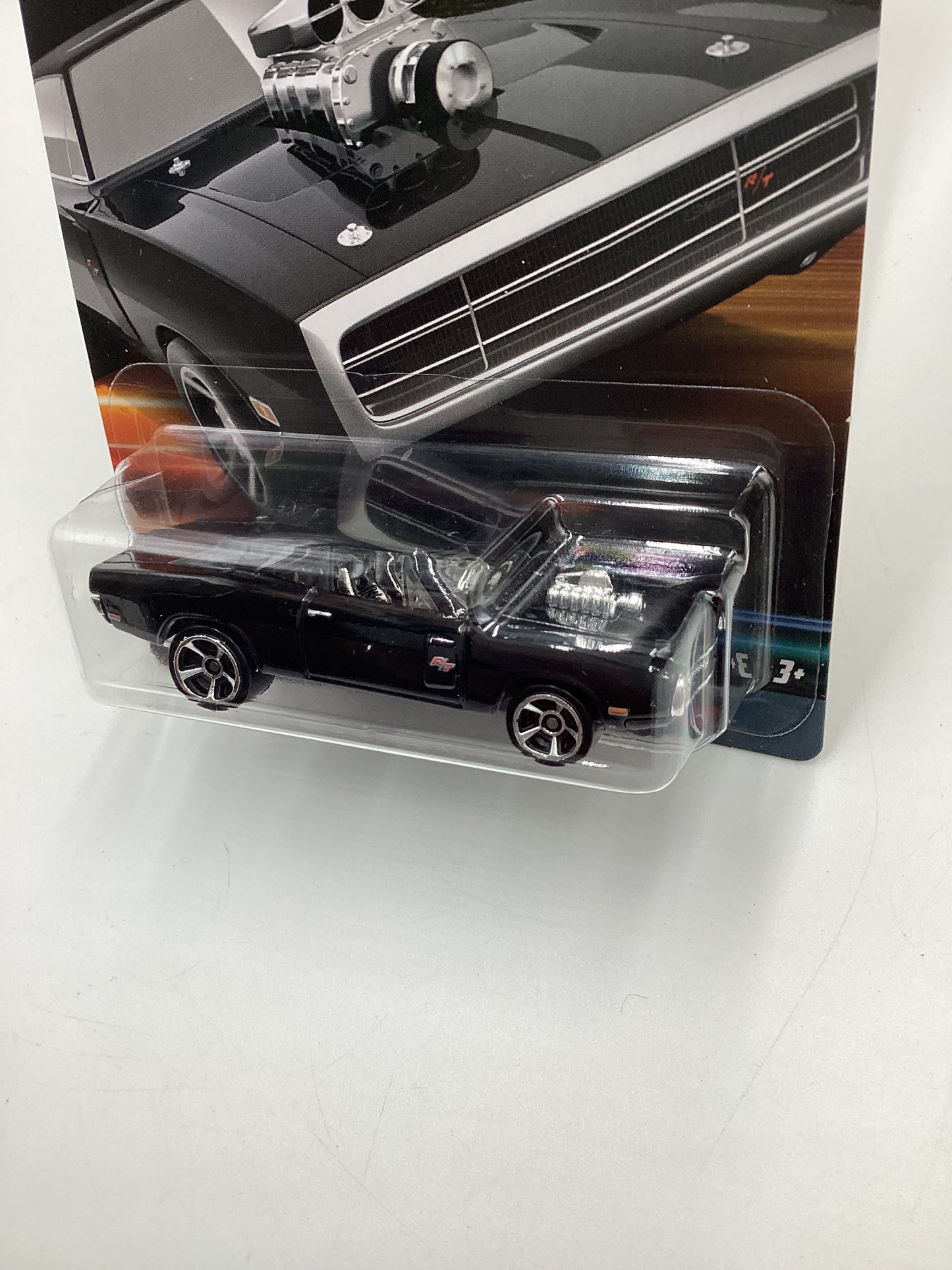 2023 Hot Wheels Fast and Furious Series 3  #1  70 Dodge Charger R/T Black Cracked Blister 74B