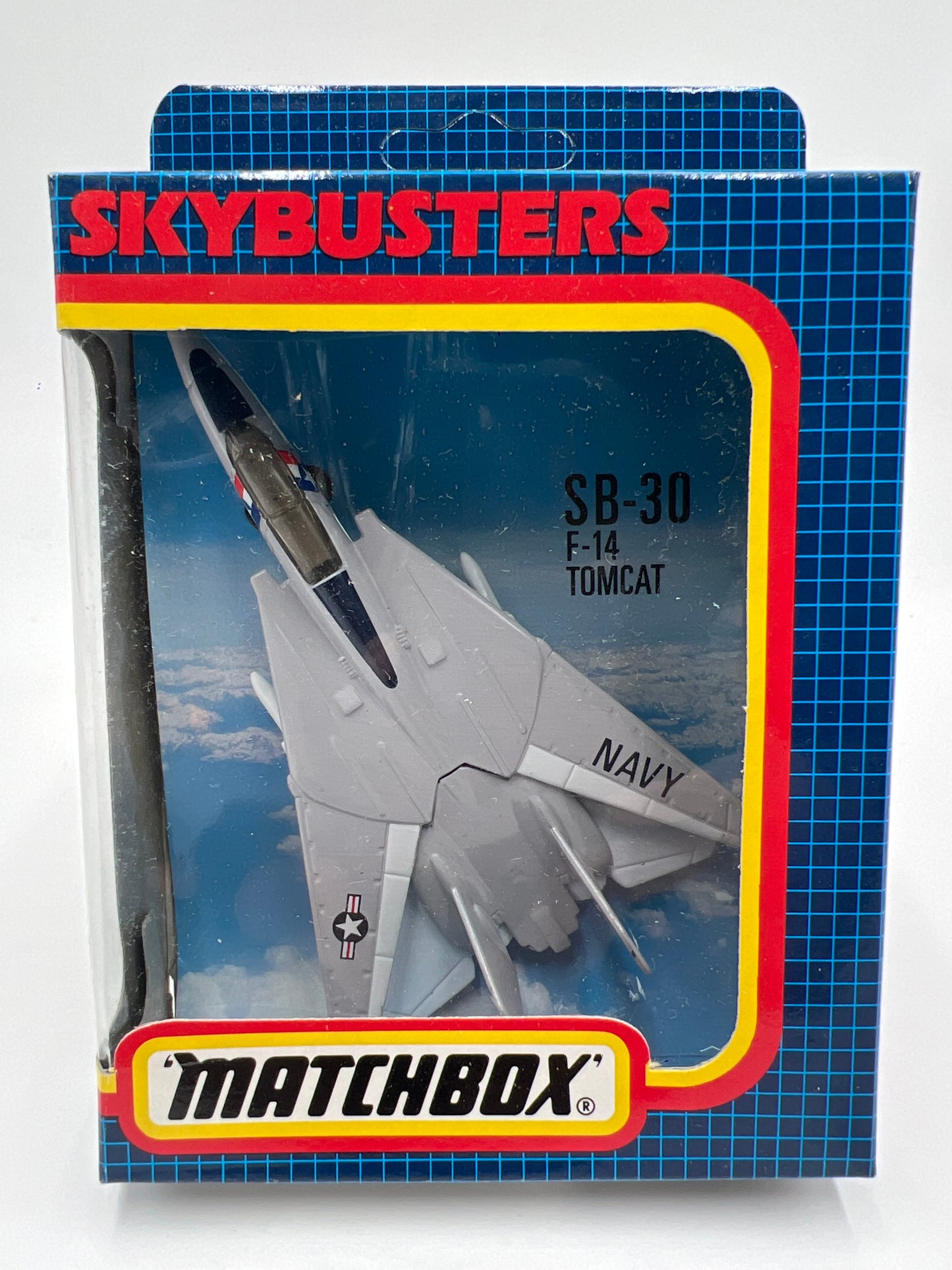 Matchbox Skybusters SB-30 F-14 Tomcat Navy Unpunched