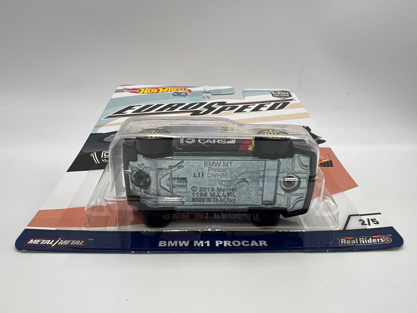 2018 Hot Wheels Premium Euro Speed #2 Project Cars BMW M1 Procar Black 245C