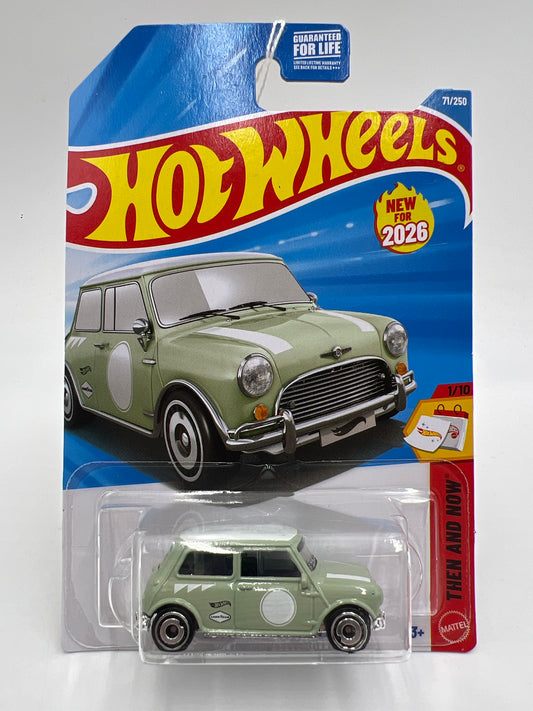 2026 Hot Wheels C Case Then And Now #71 Austin Mini Cooper S Green