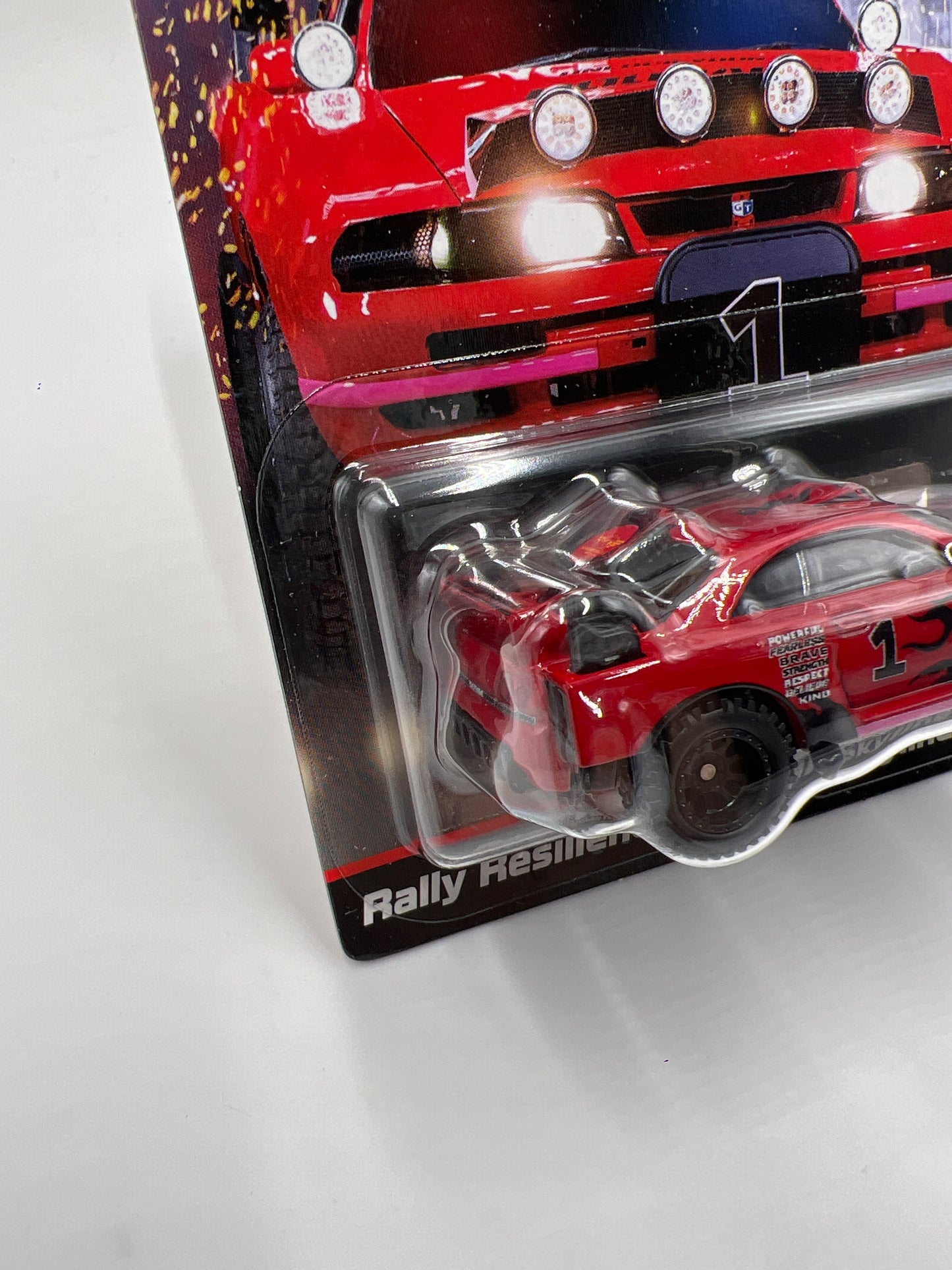 2024 Hot Wheels RLC Ultimate Challenge Rally Resilience Nissan Skyline R33 Red W/Protector