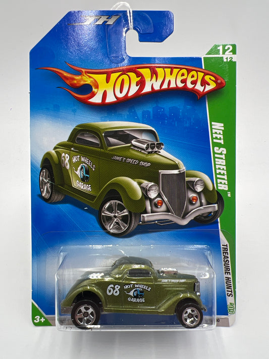 2009 Hot Wheels Treasure Hunts #54 Neet Streeter Green 283B