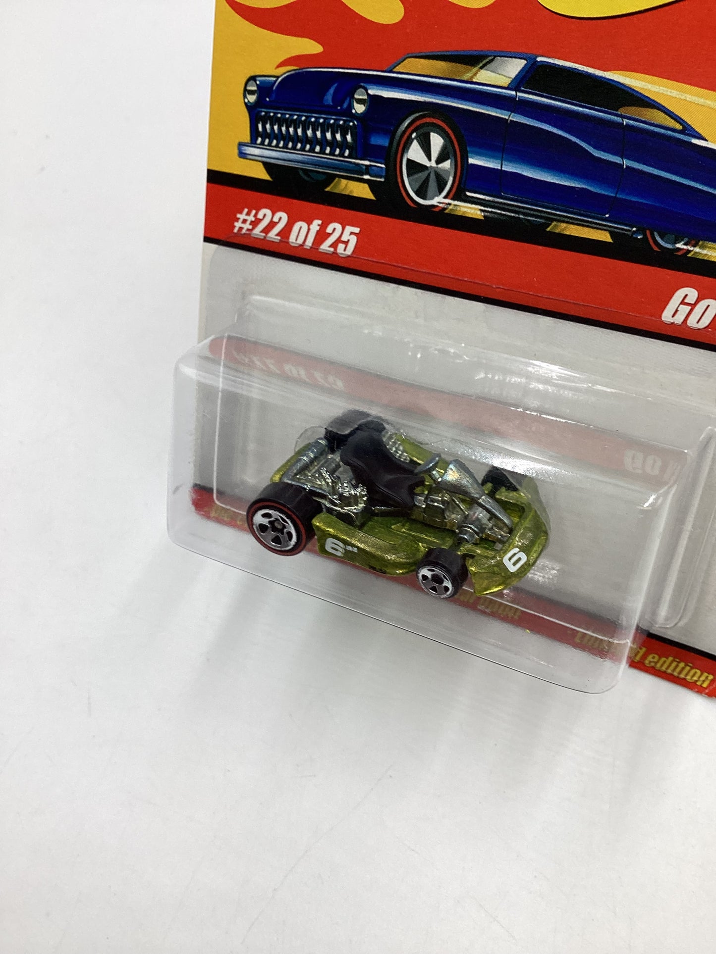 Hot wheels classics series 1 #22 of 25 Go Kart gold