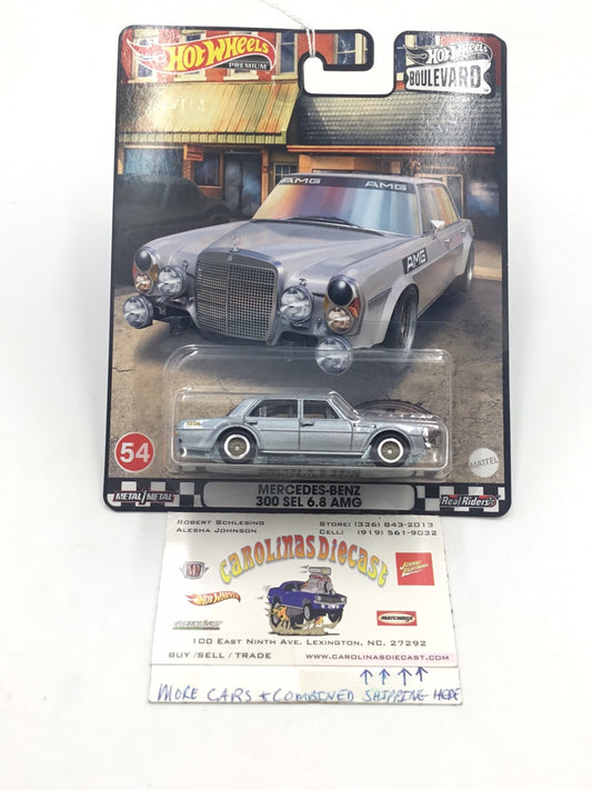 Hot Wheels Boulevard #54 Mercedes Benz 300 Sel 6.8 AMG C6