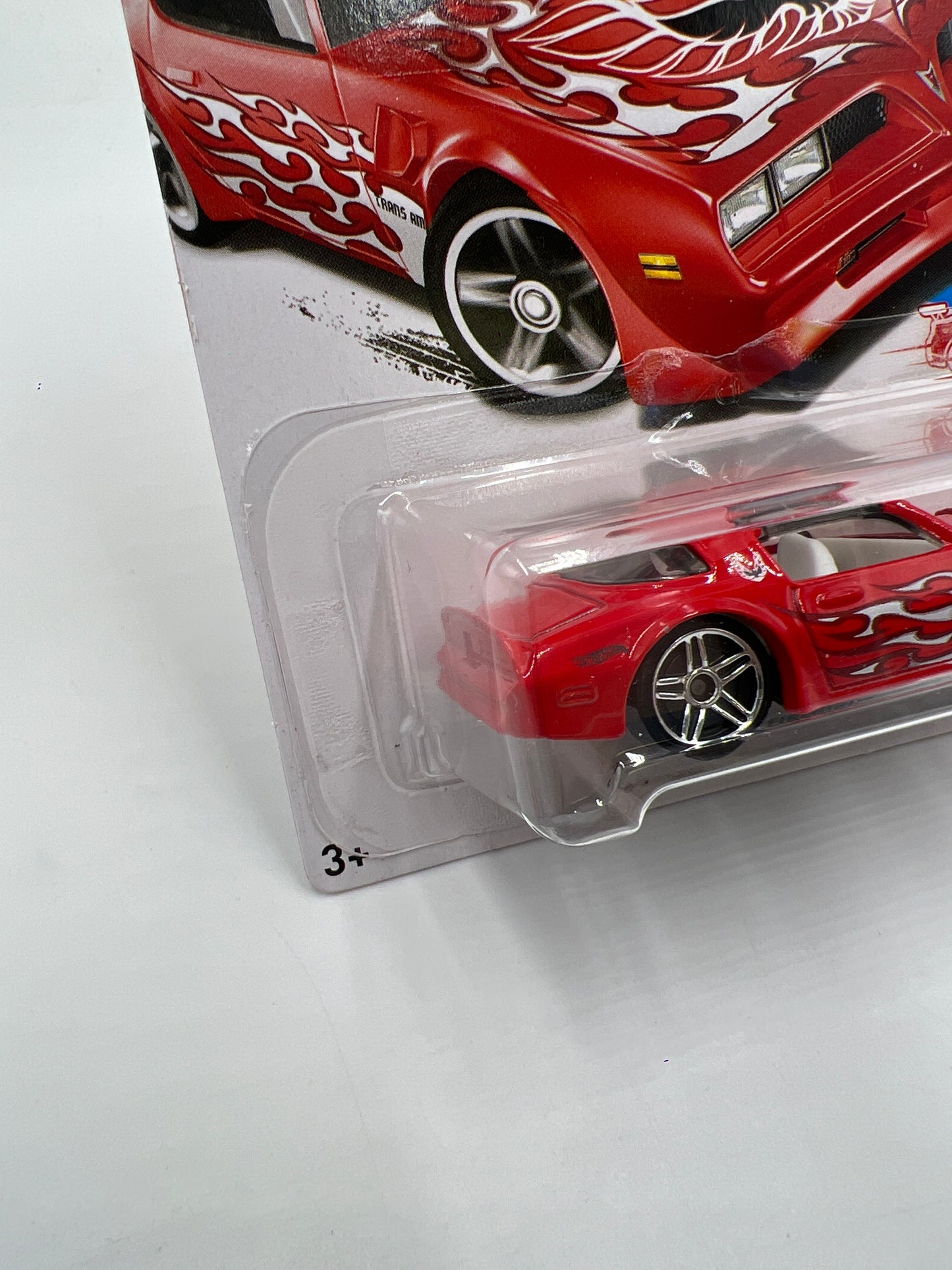 Hot Wheels Target Red Edition 77 Pontiac Firebird Red W/Protector