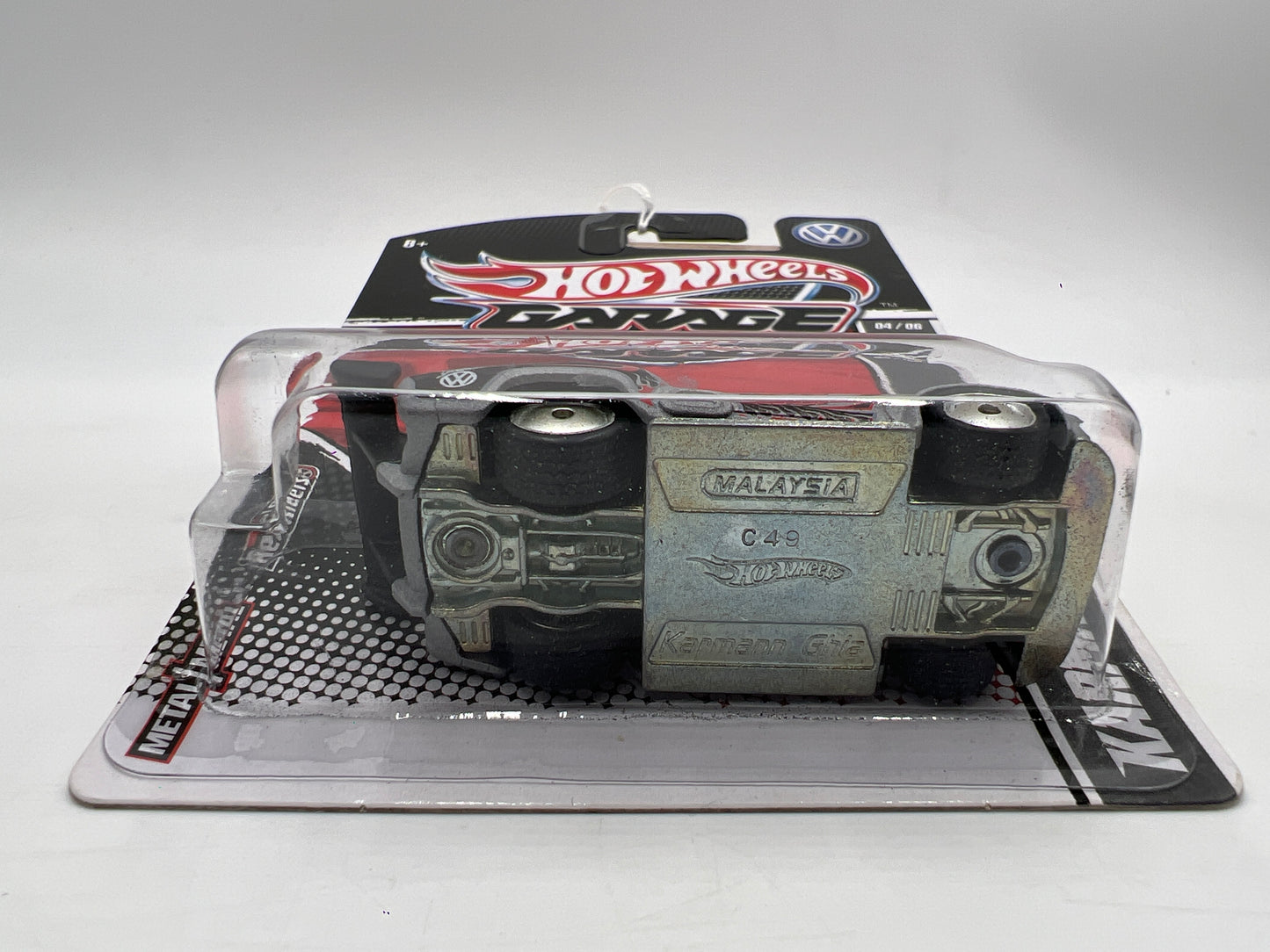 Hot Wheels Premium Garage Volkswagen Series #4 Karmann Ghia Silver/Black