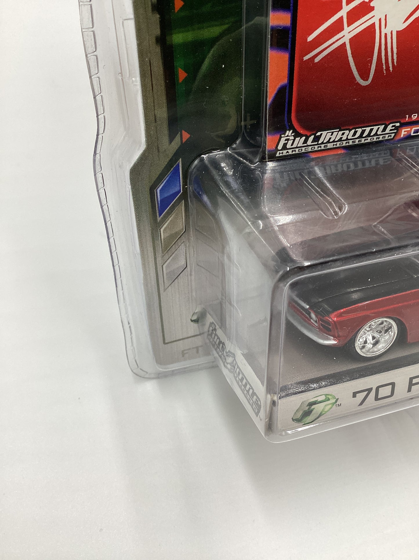 Foose Design Full Throttle #3 70 Ford Mustang Paint Edition Red/Black 188G