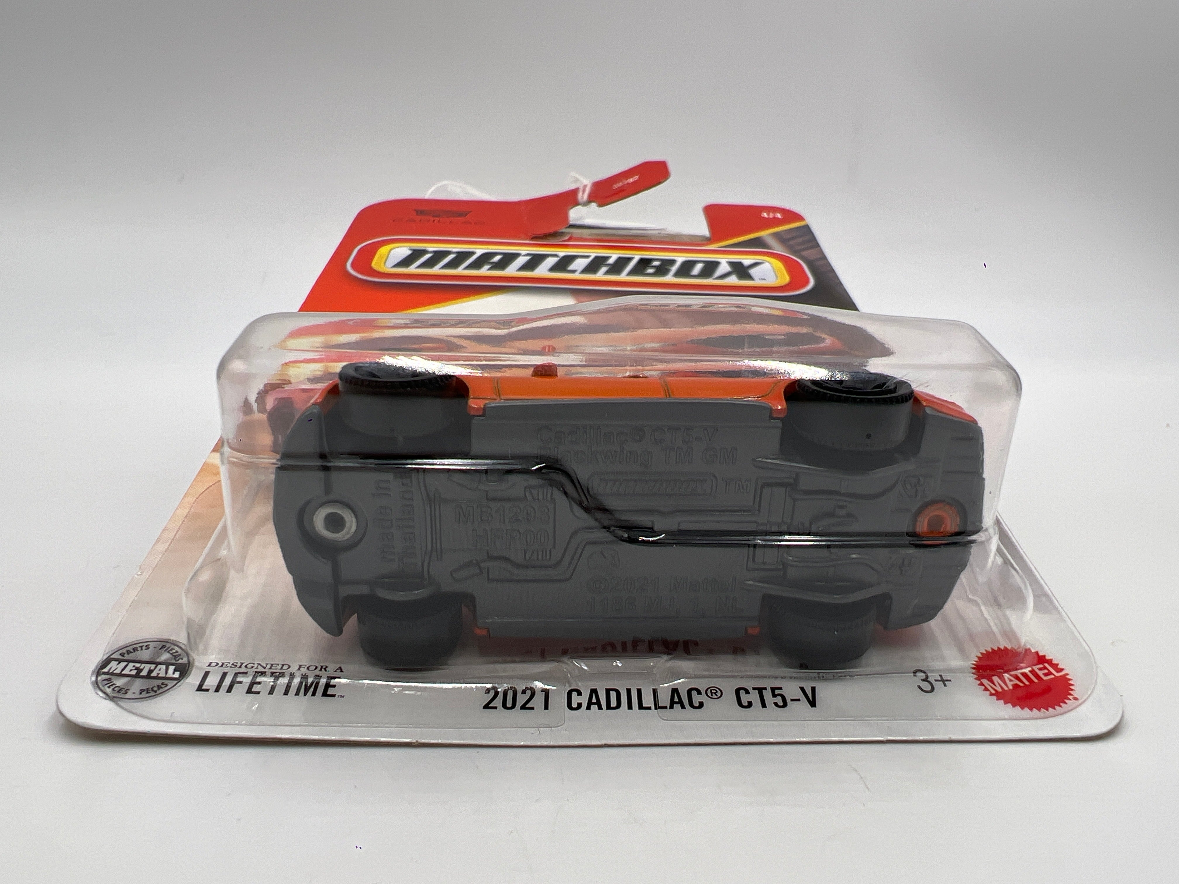 2025 Matchbox Super Chase 2021 Cadillac CT5-V Orange W/Protector