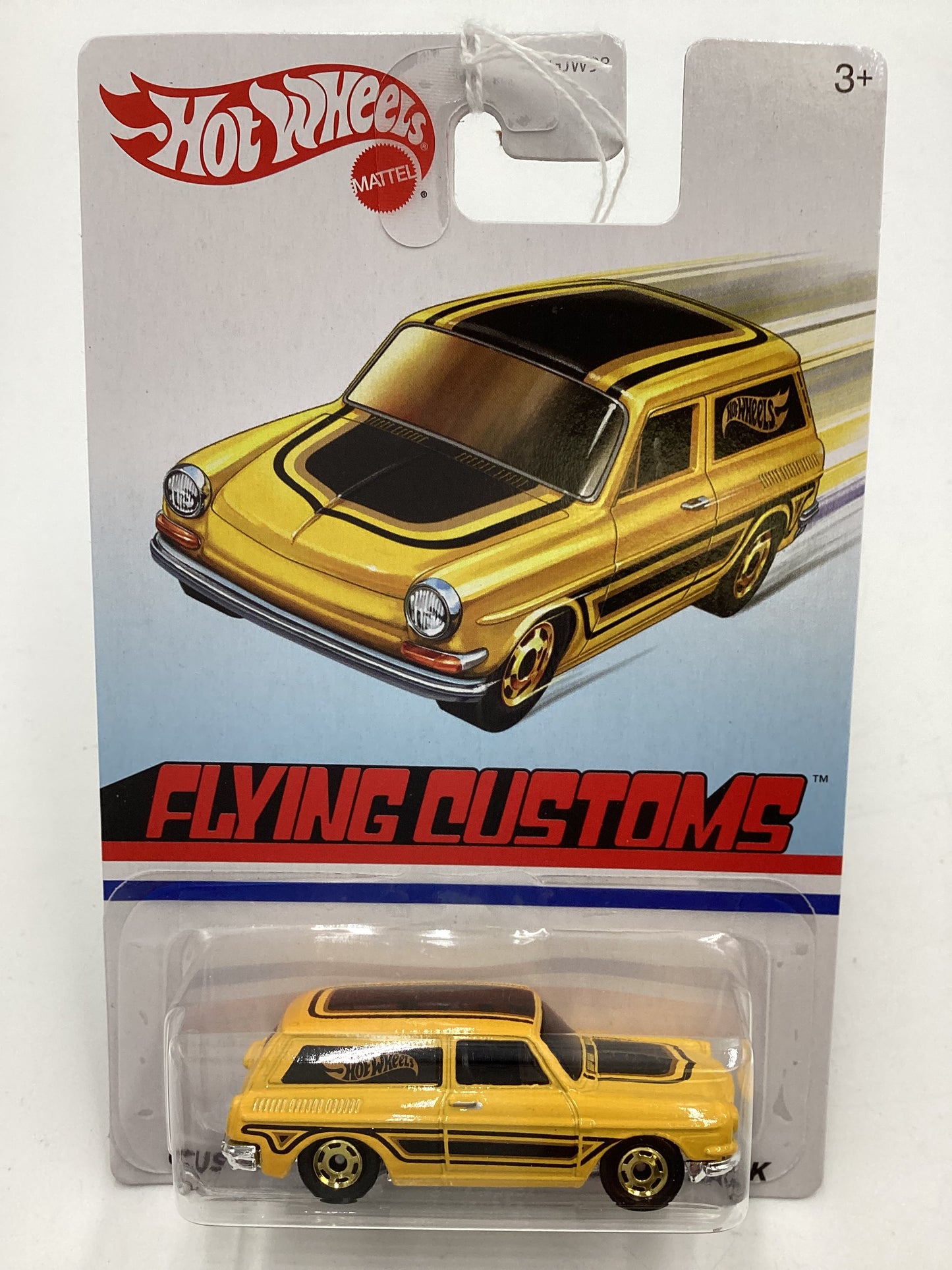 Hot Wheels Target Exclusive Flying Customs Custom 69 Volkswagen Squareback Yellow