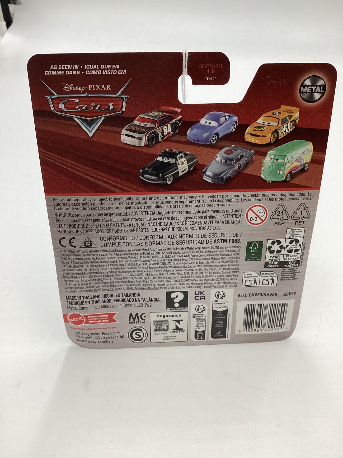 2024 Pixar Cars Flo with tray see description 138A