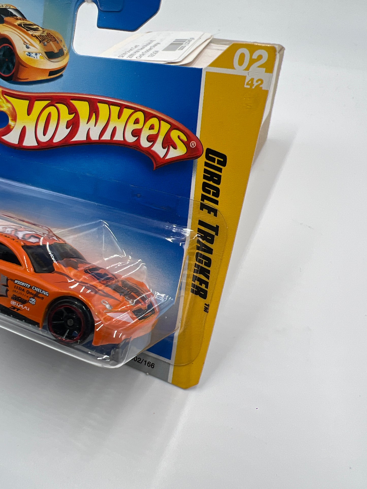 2009 Hot Wheels New Models Premiere #2 Circle Tracker Orange Short Card 113A