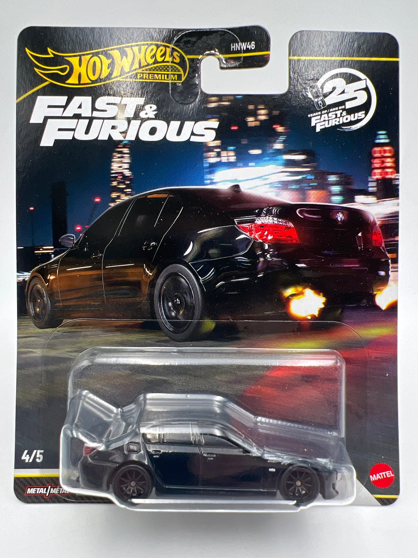 2026 Hot Wheels Fast & Furious Premium Dash Q Complete Set of 5 W/Chase