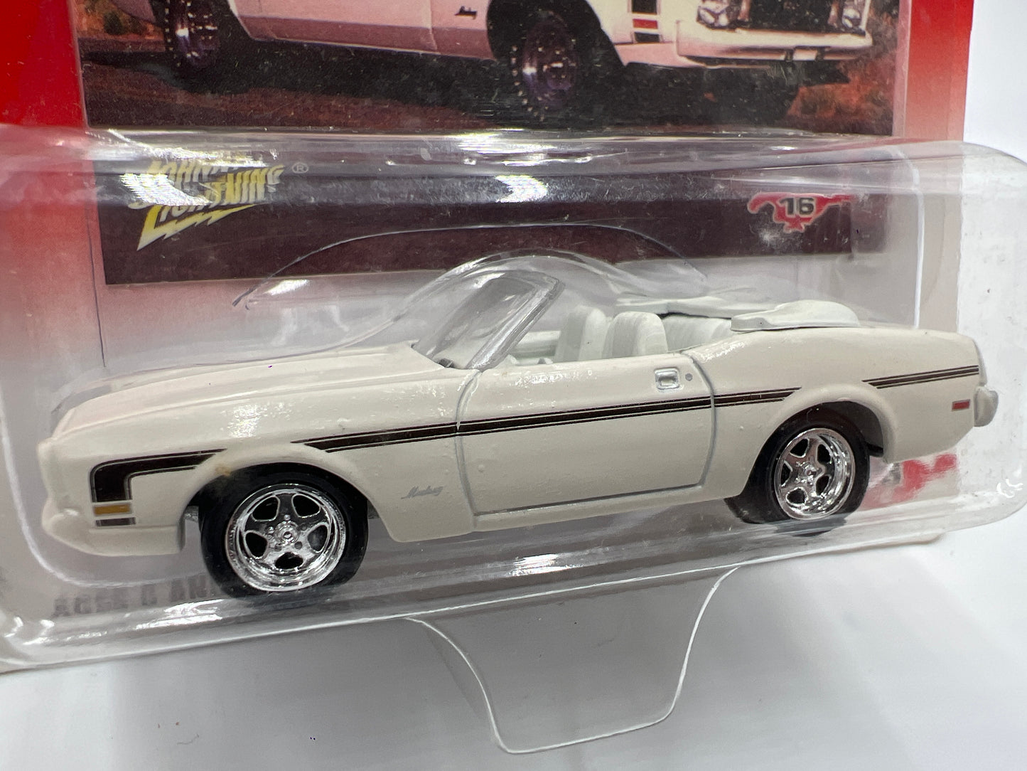 Johnny Lightning Mustang Series #16 1973 Ford Mustang Convertible 222C
