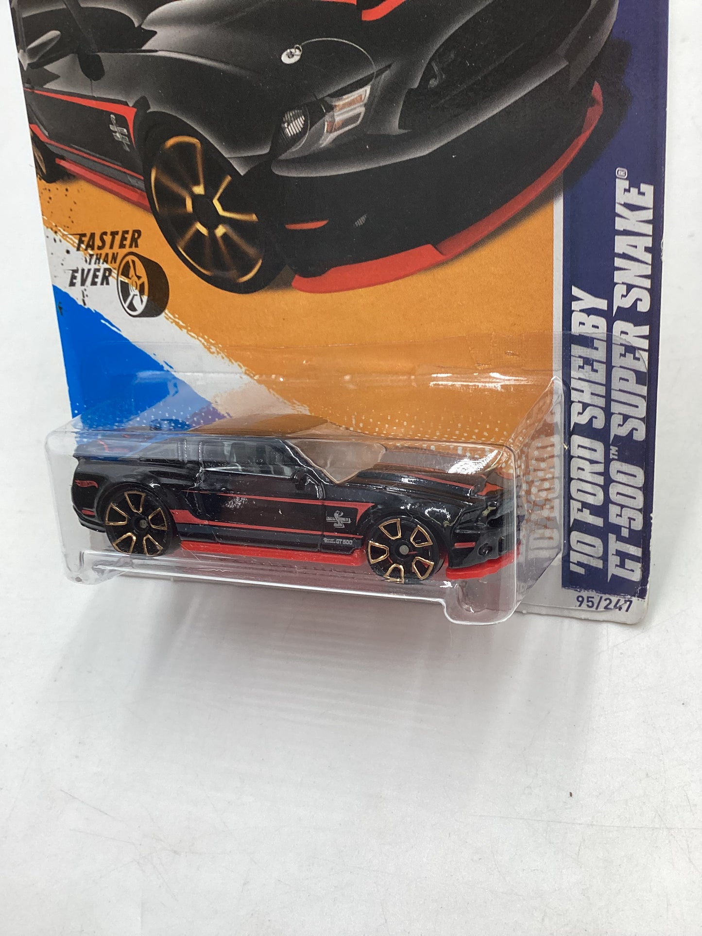 2012 Hot Wheels #95 FTE 10 Ford Shelby GT-500 Super Snake 35F