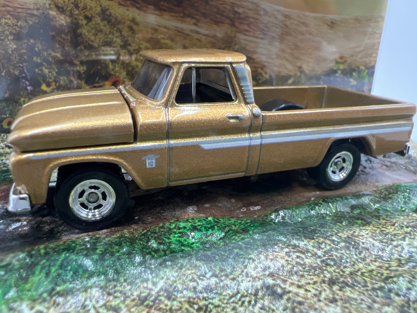 Matchbox RLC Mattel Creations 1964 Chevy C10 Pickup Gold