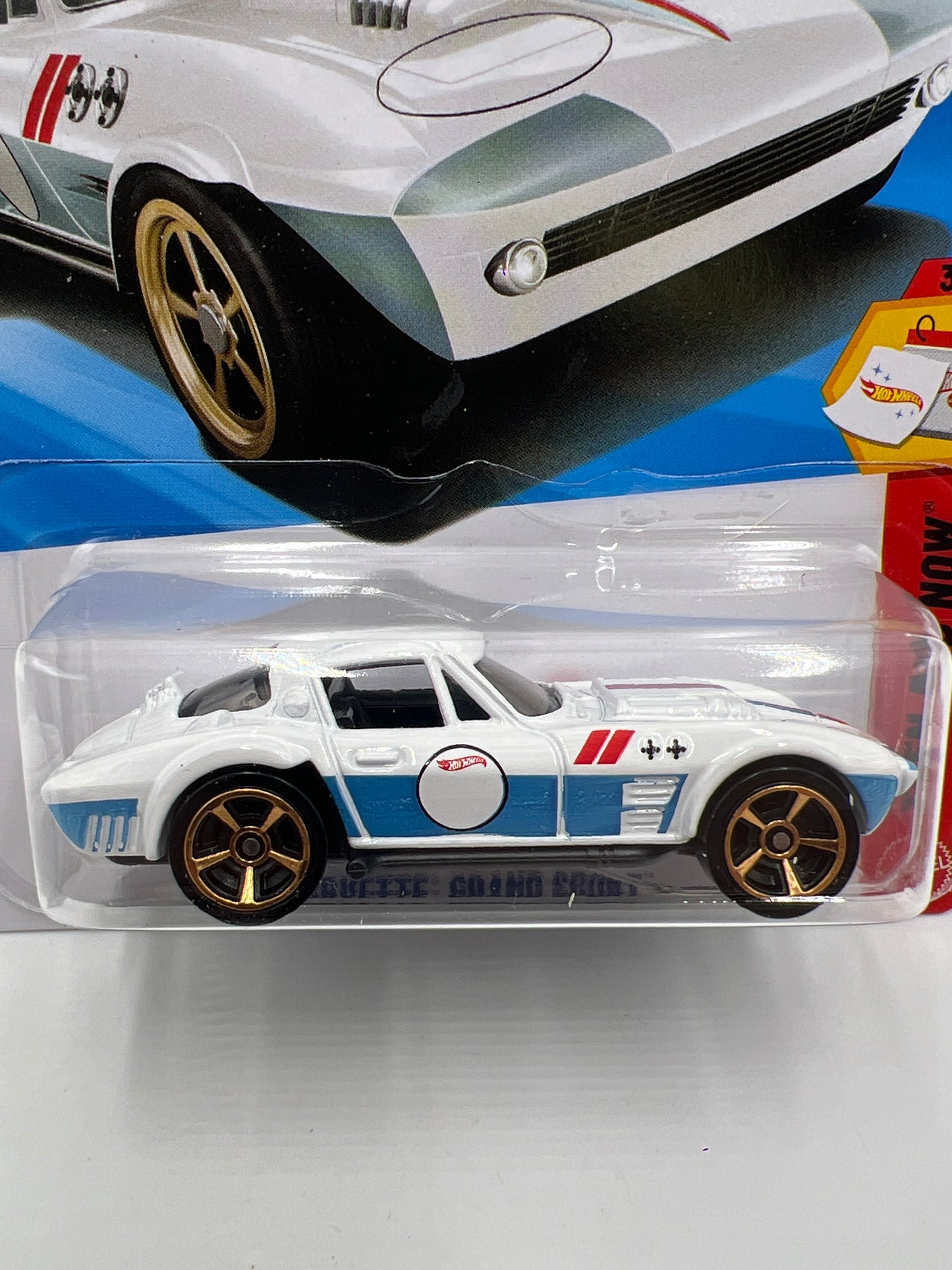 2026 Hot Wheels C Case Then And Now #97 Corvette Grand Sport White 9E