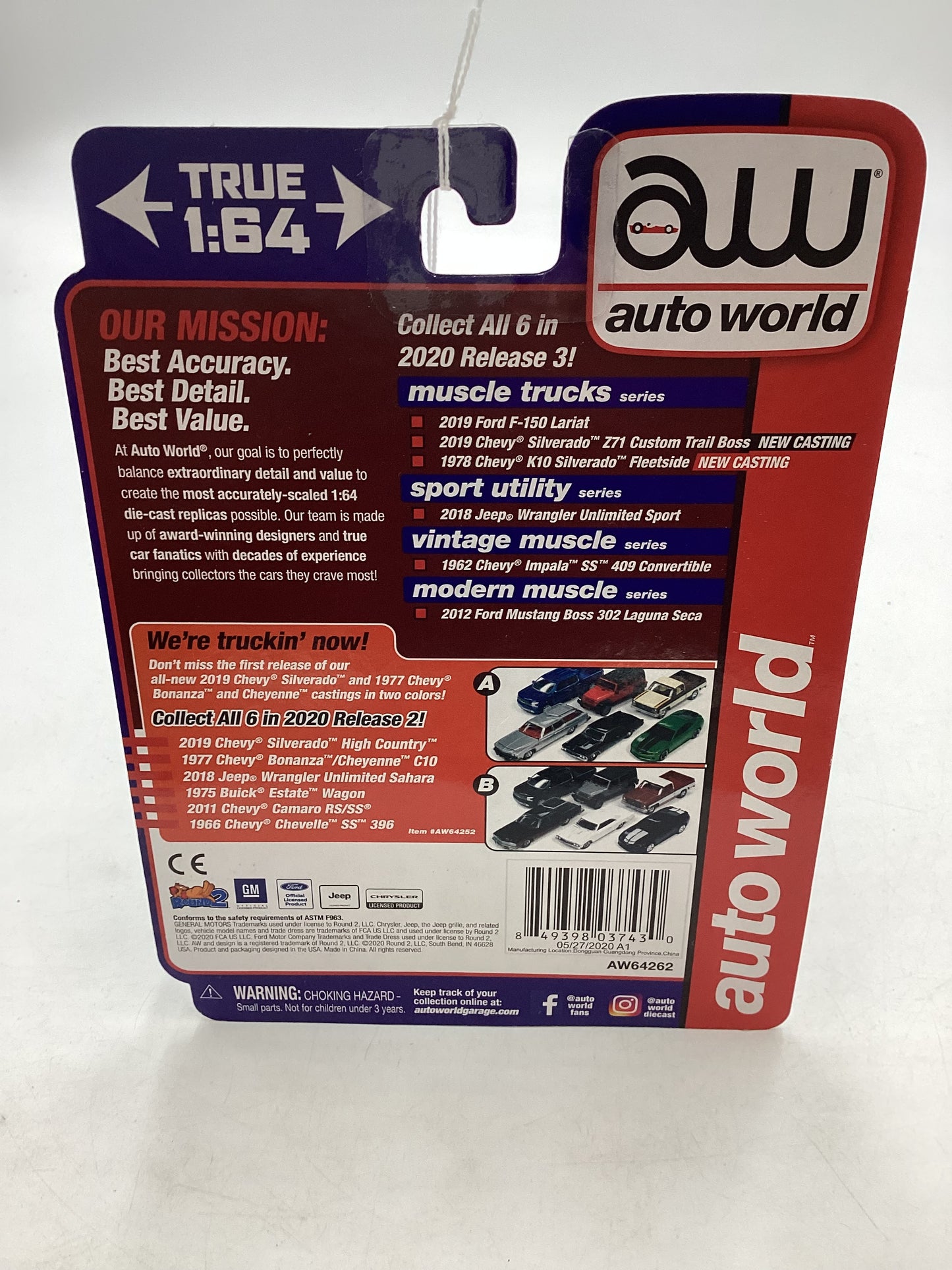 Auto World Muscle Trucks 1978 Chevy K10 Silverado Fleetside 185A