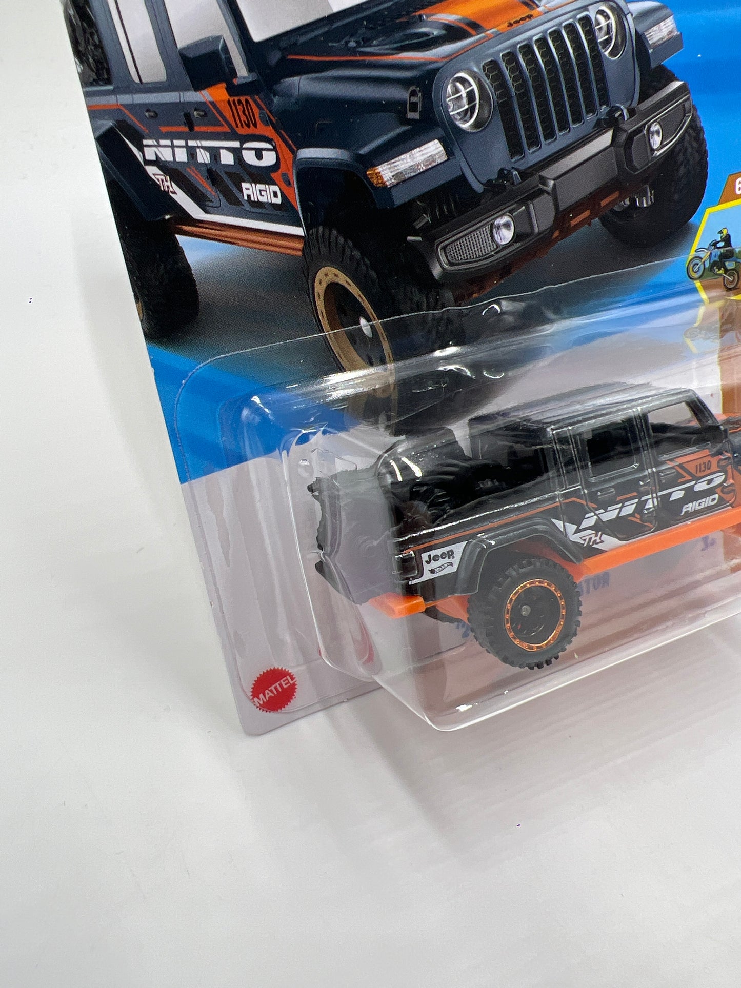 2025 Hot Wheels F Case Super Treasure Hunt #130 20 Jeep Gladiator Nitto W/Protector