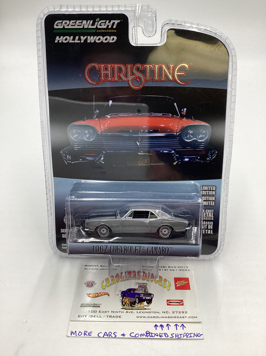 Greenlight Hollywood Christine 1967 Chevrolet Camaro Silver