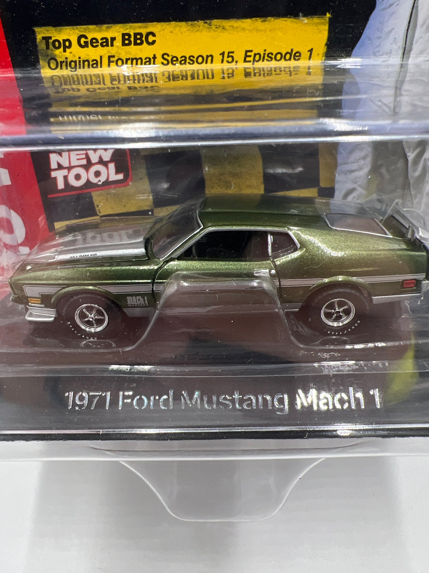 Auto World Top Gear #2 1971 Ford Mustang Mach 1 Green 182C