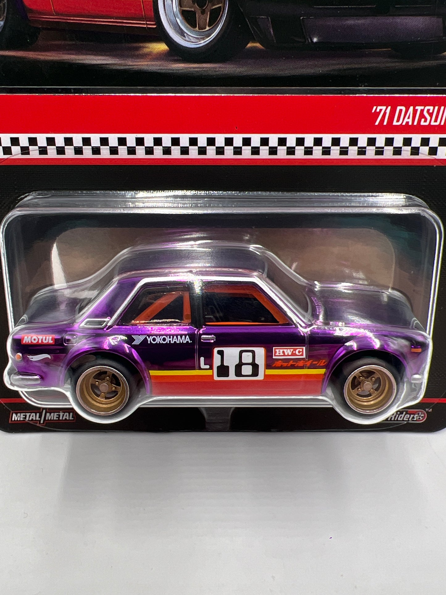 2026 Hot Wheels RLC Exclusive 71 Datsun 510 Purple W/Protector