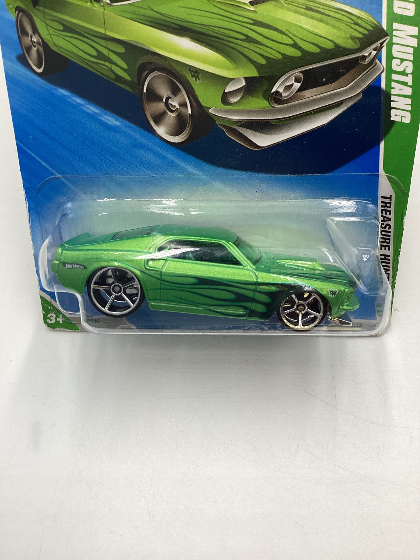 2010 Hot Wheels #56 69 Ford Mustang Treasure Hunt