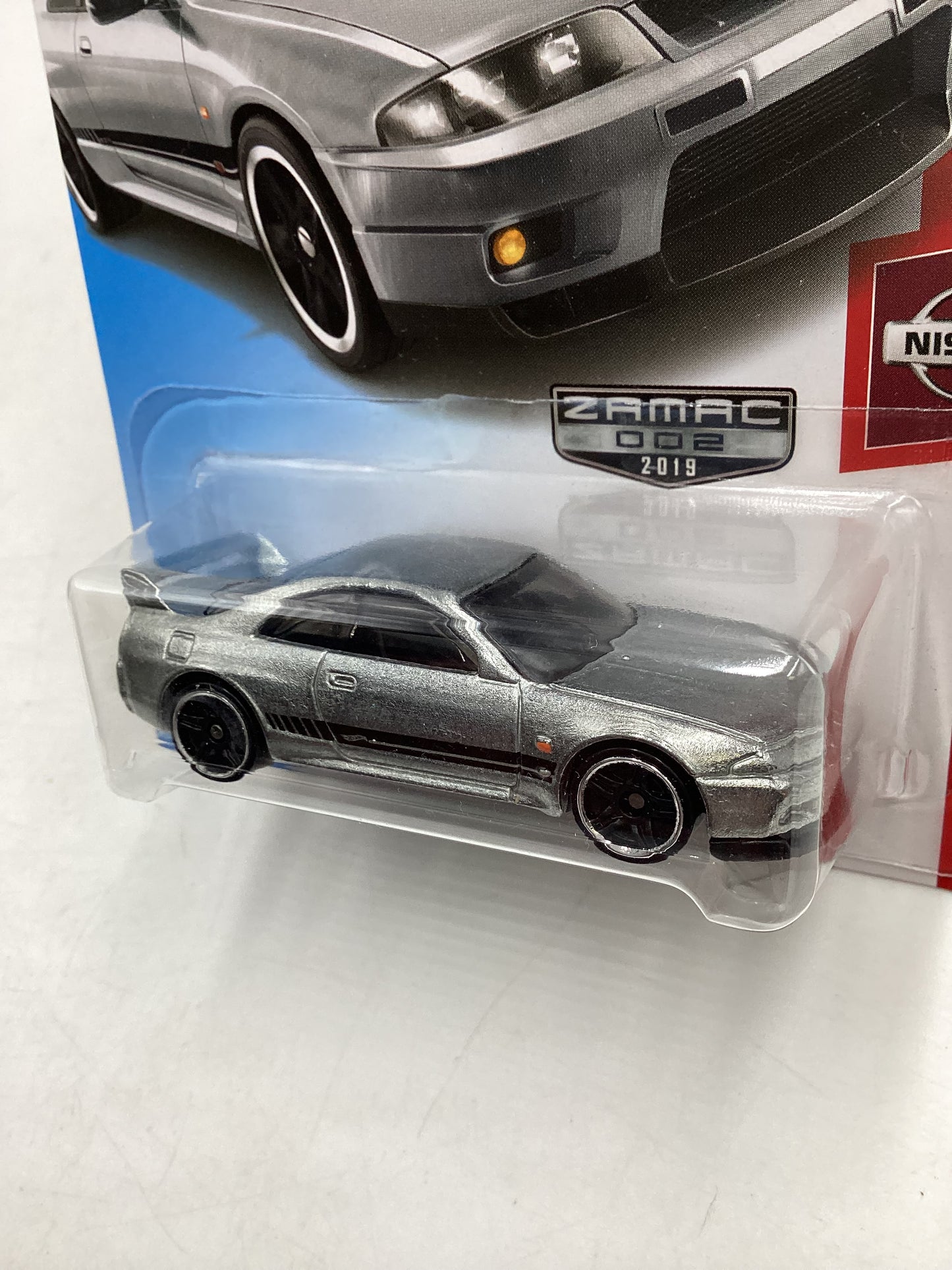 2019 Hot Wheels #6 Zamac 002 Nissan Skyline GT-R R33 (BCNR33)