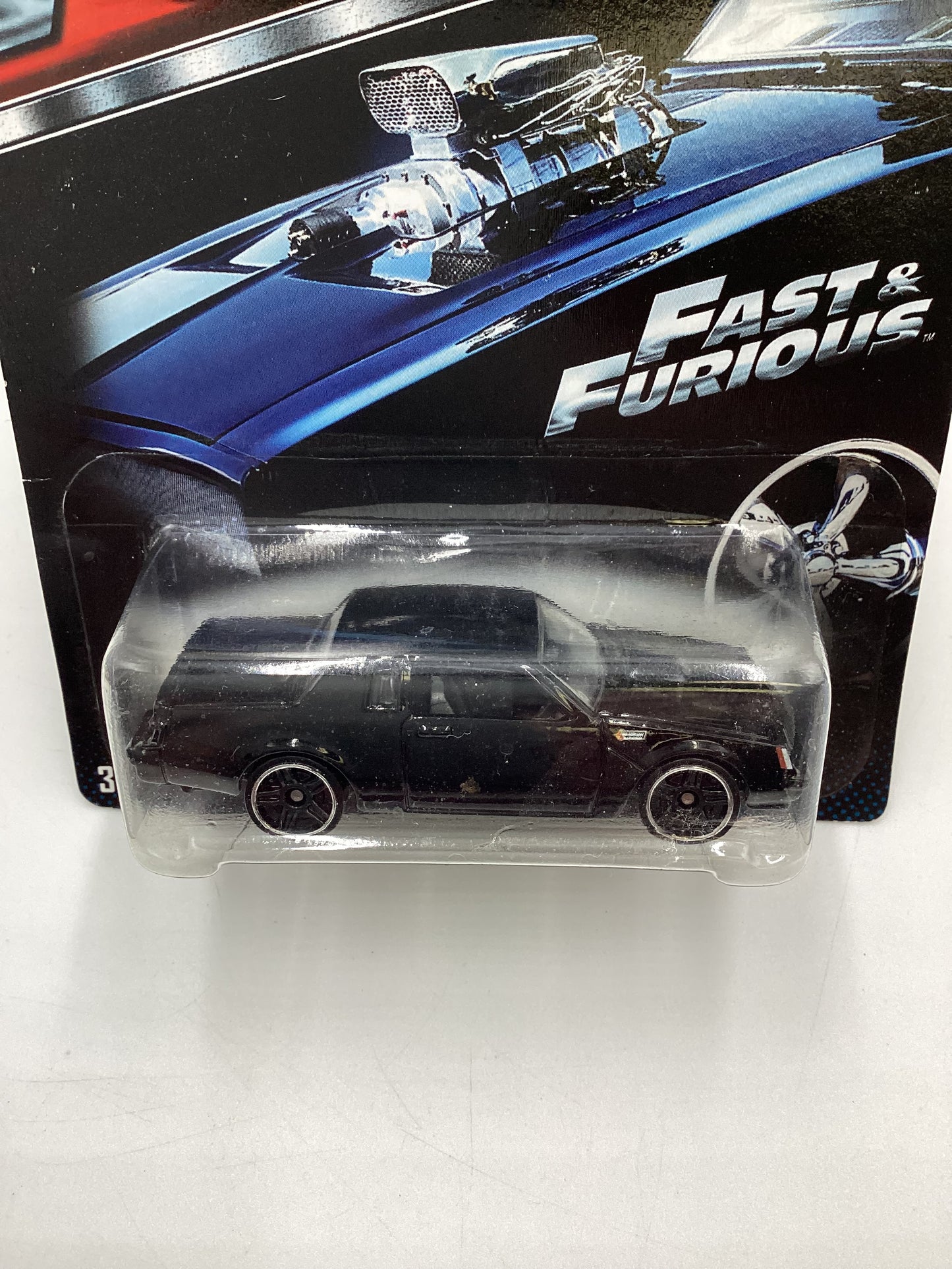 2015 Hot Wheels Fast & Furious #6 Buick Grand National Black 69D