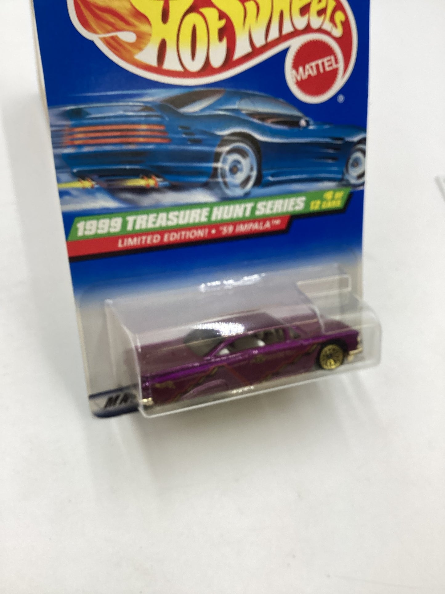 1999 Hot Wheels Treasure Hunt Series 6/12 59 Impala #934 277M