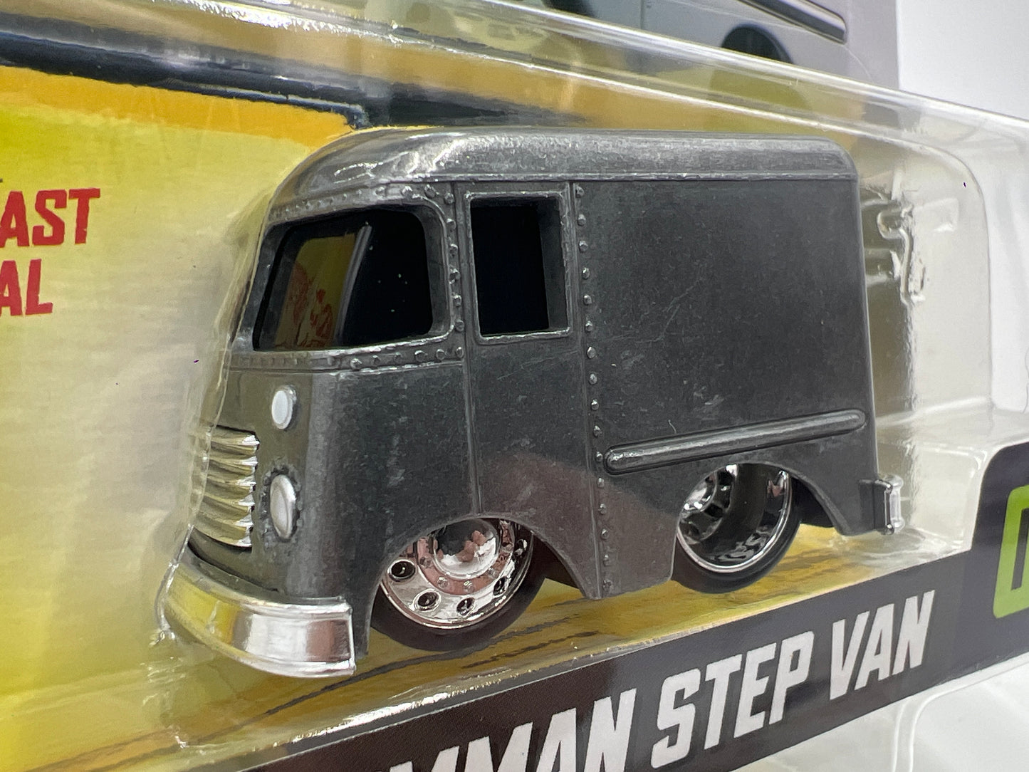 MGA Car Tuned Series 7 #8 54 Grumman Step Van Raw Metal