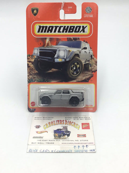 2024 matchbox #96 Lamborghini LM002 TT9