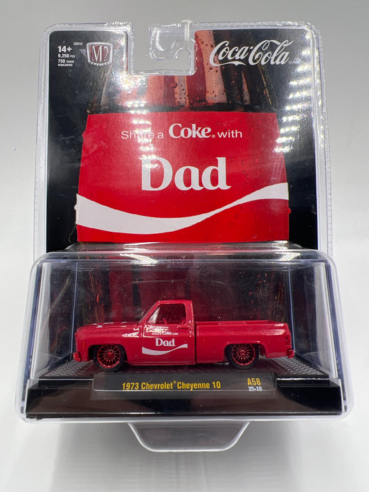 M2 Machines Coca Cola CHASE 1973 Chevrolet Cheyenne 10 Dad A58