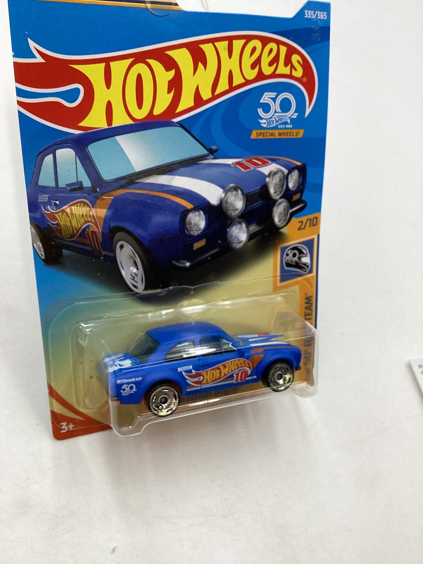 2018 Hot Wheels #335 70 Ford escort RS1600 20H